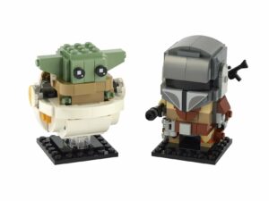 LEGO® BrickHeadz 75317 Der Mandalorianer™ und das Kind