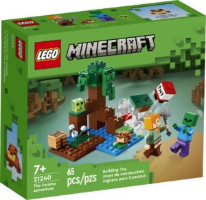 LEGO® Minecraft 21240 Das Sumpfabenteuer